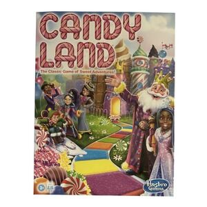 Candy Land Game Classic Game of Sweet Adventure 2-4 Players Ages 3+ Made in USA!